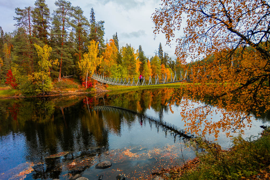 Indian Summer in Lappland - Aktivurlaub im herbstlichen Lappland - Oulanka Nationalpark