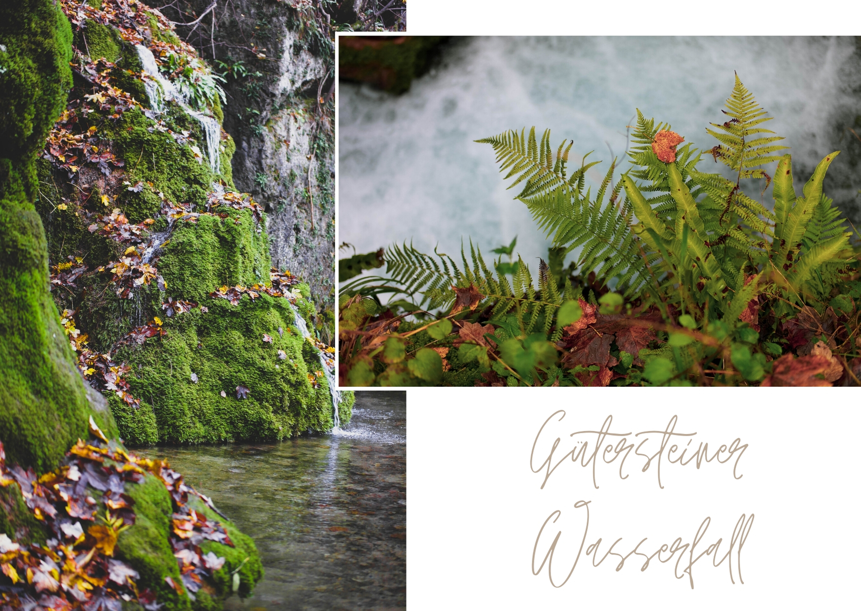 Besondere Ausflugsziele in Baden-Württemberg - Gütersteiner Wasserfälle