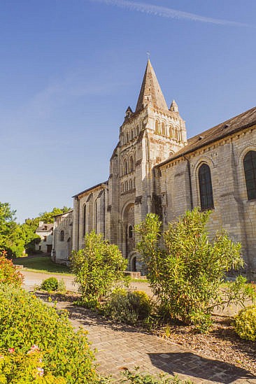 Cunault - schönes Dorf entlang der Loire