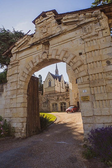 Cunault - schönes Dorf entlang der Loire