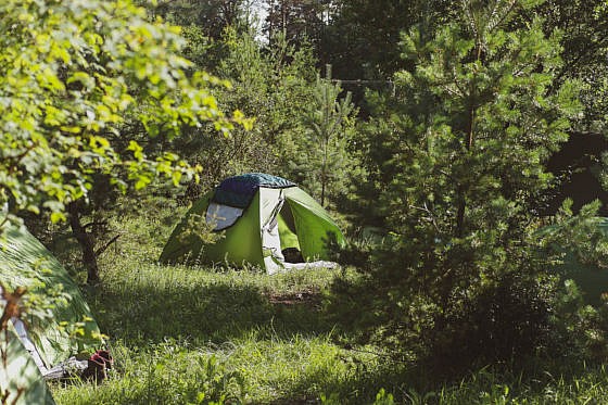 Trekking-Camps im Odenwald