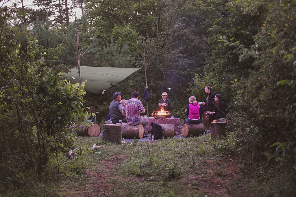 Trekking-Camps im Odenwald