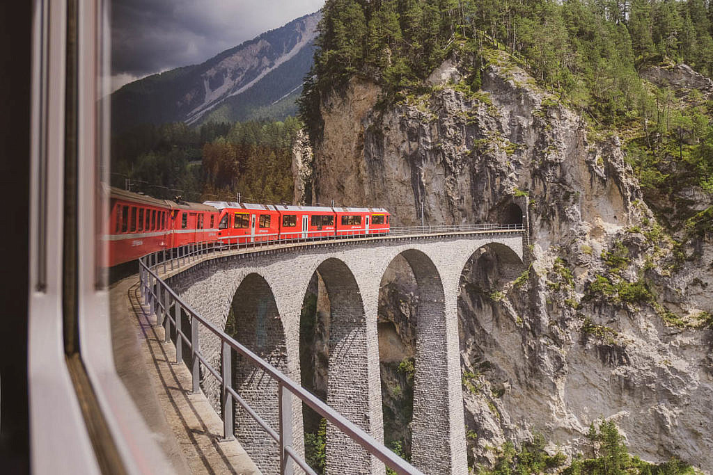 Landwasserviadukt Bernina Express Valposchiavo Ausflugsziele