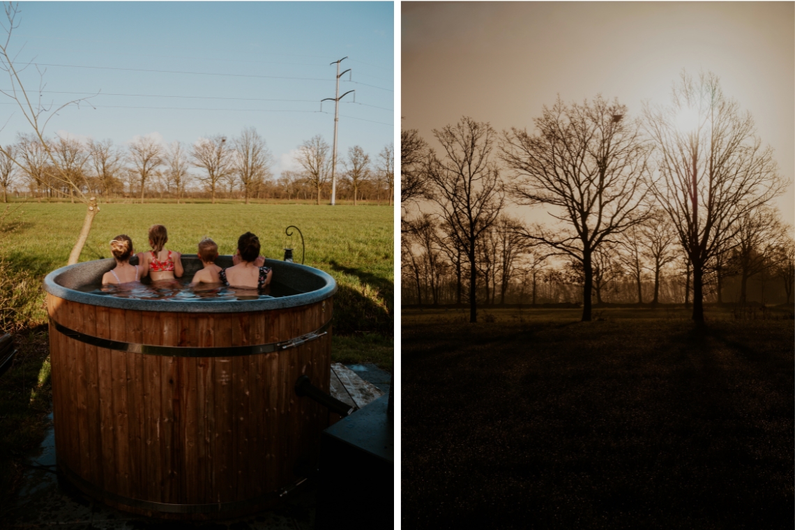 Nordic Dome mit Hottub Oetdoor