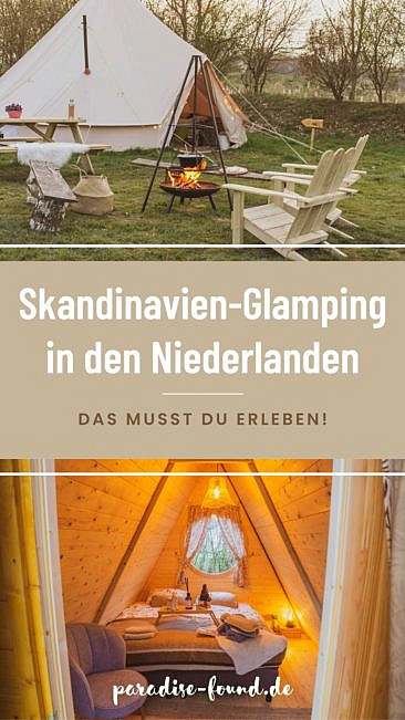 Oetdoor Skandinavien Glamping in Holland