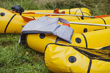 Packraft Ausrüstung