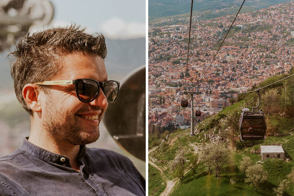 Seilbahn auf den Trebevic Sarajevo