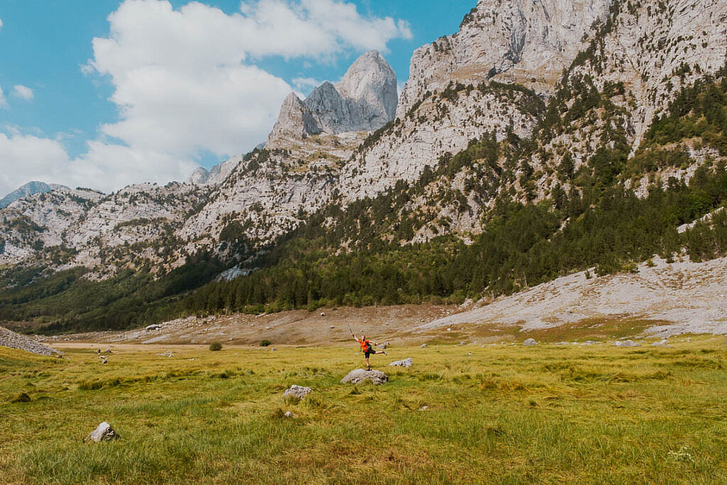 Lake Ropojana Peaks of the Balkan Trail Highlight