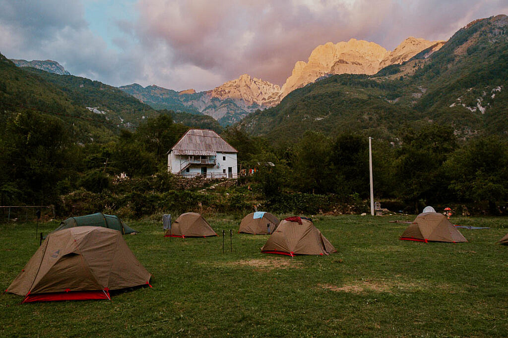 Zeltplatz Peaks of the Balkan Trail