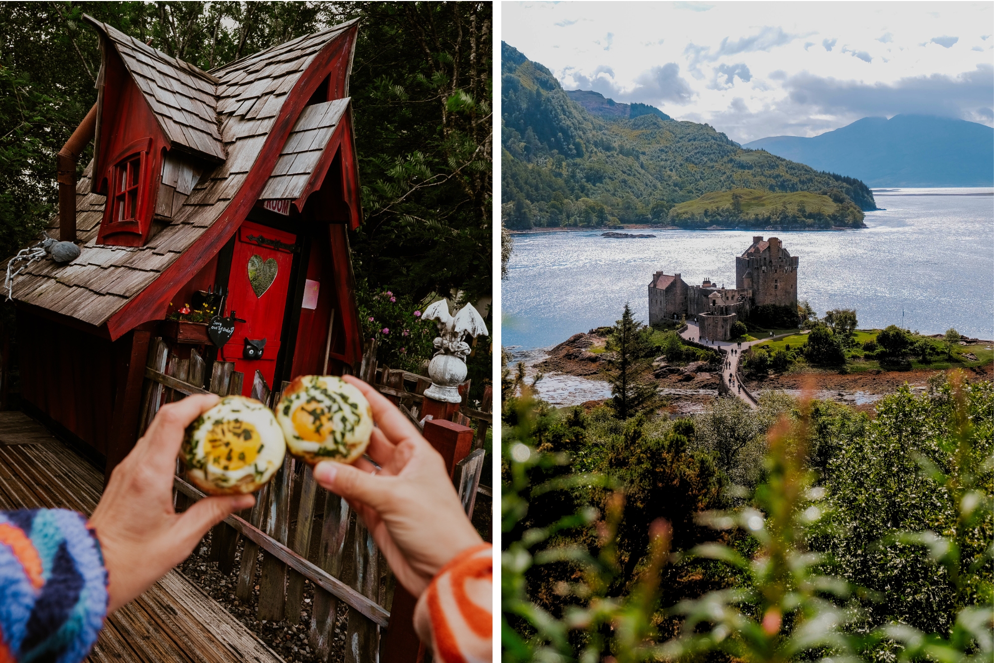 Das schönste Café am Eilean Donan Castle Manuela's Wee Bakery