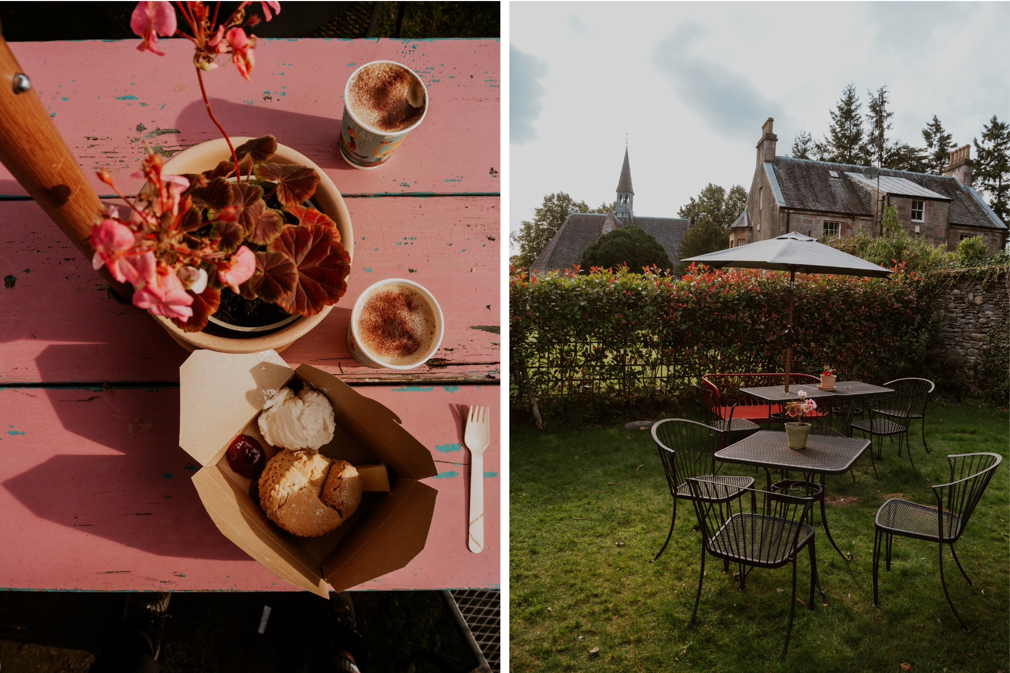 Das schönste Café am Loch Lomond Coachhouse Coffee Shop