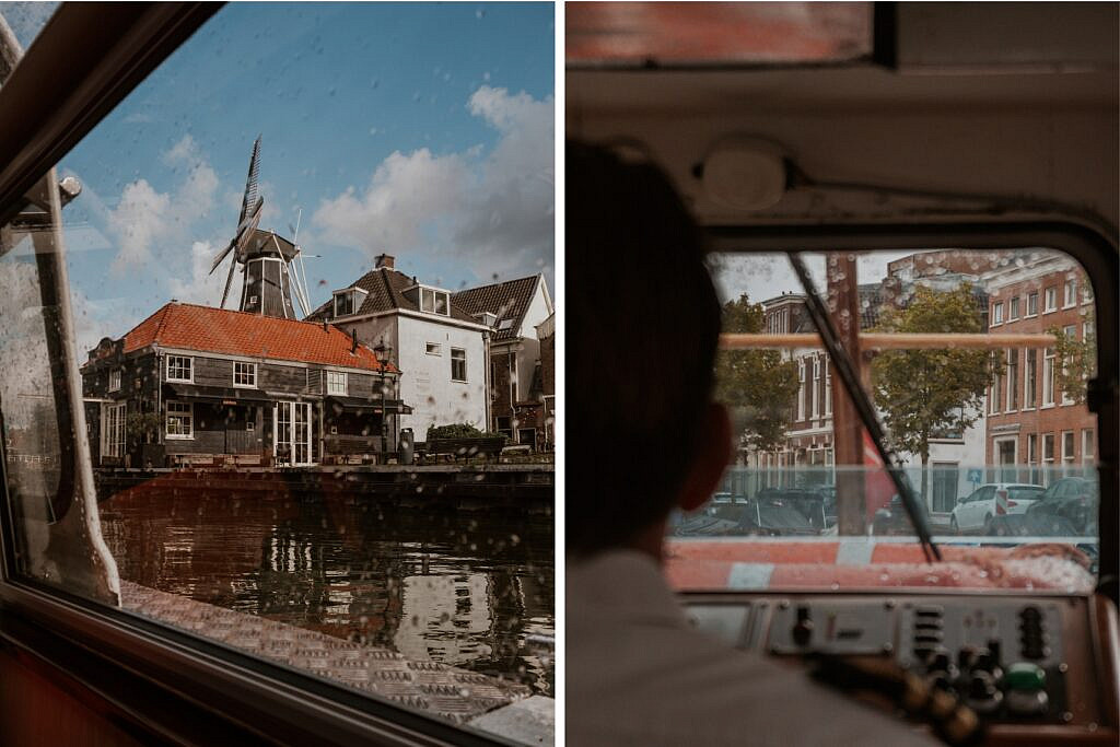 Bootsfahrt in Haarlem mit Boot