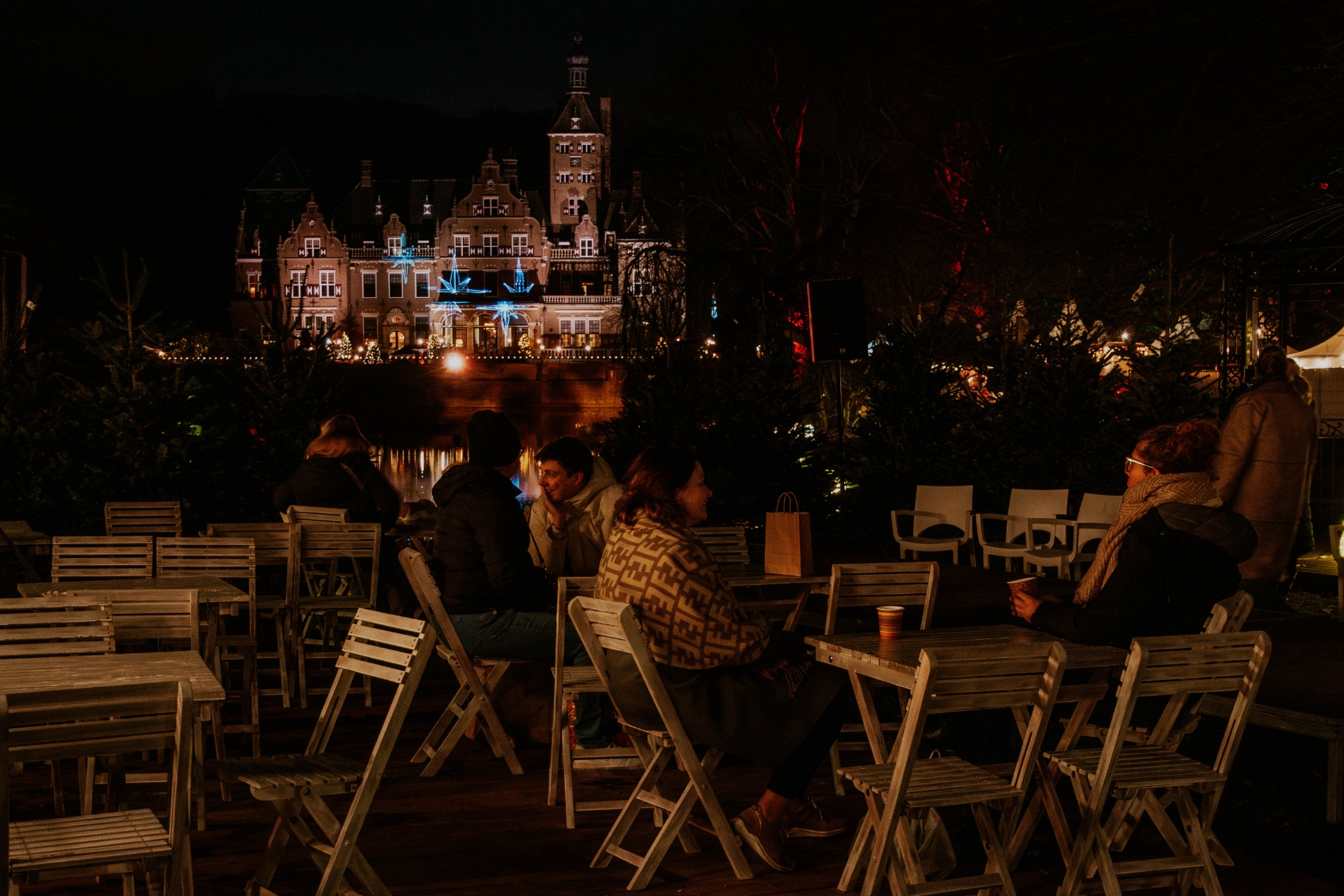 Castle Christmas Market in Haarlem