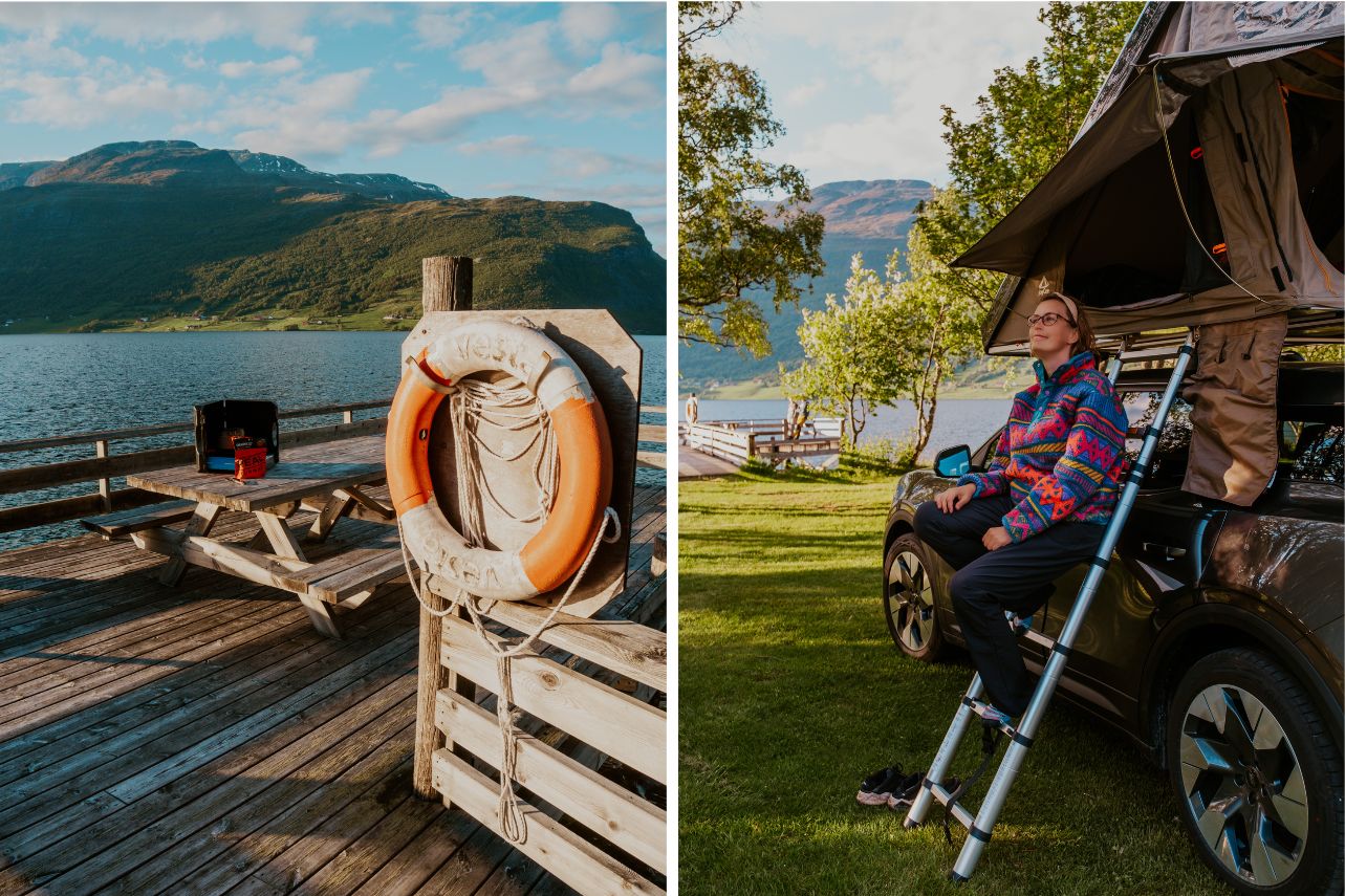 Campingplatz am Vangsmjøsa