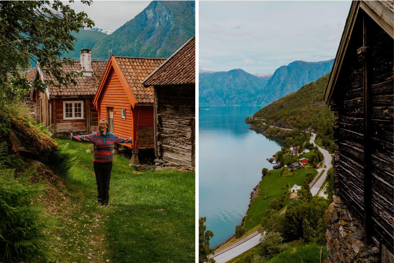 Otternes Bygdetun Bauerndorf Norwegen