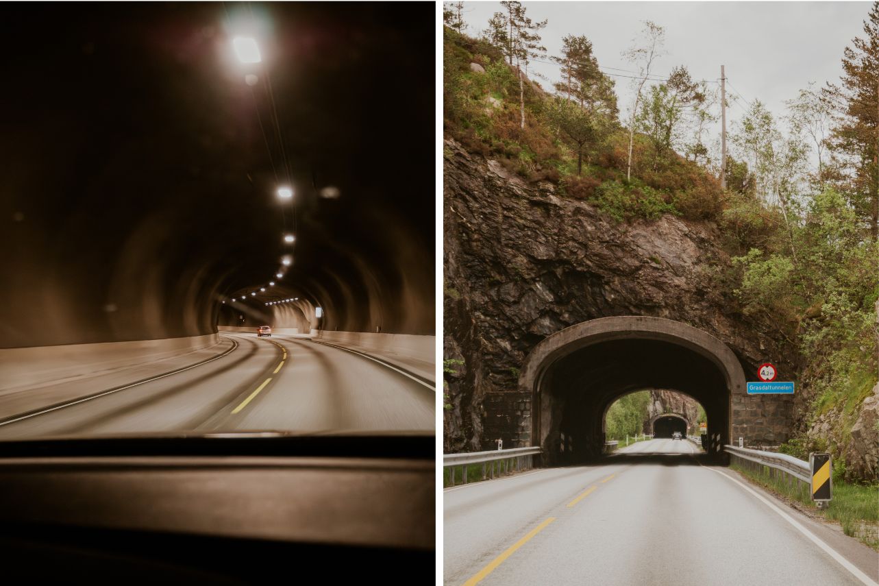 Tunnel in Norwegen