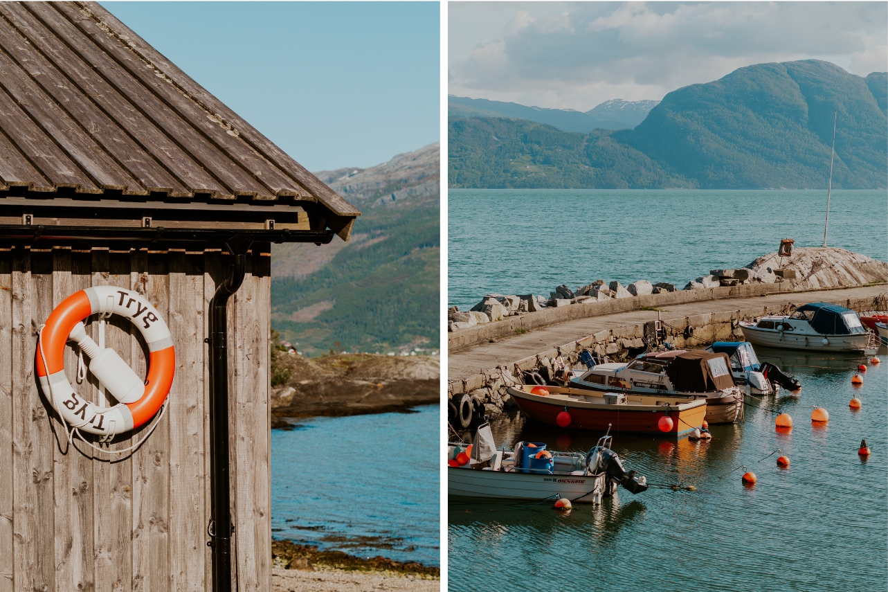 Tyrefjora Rastplatz Norwegen